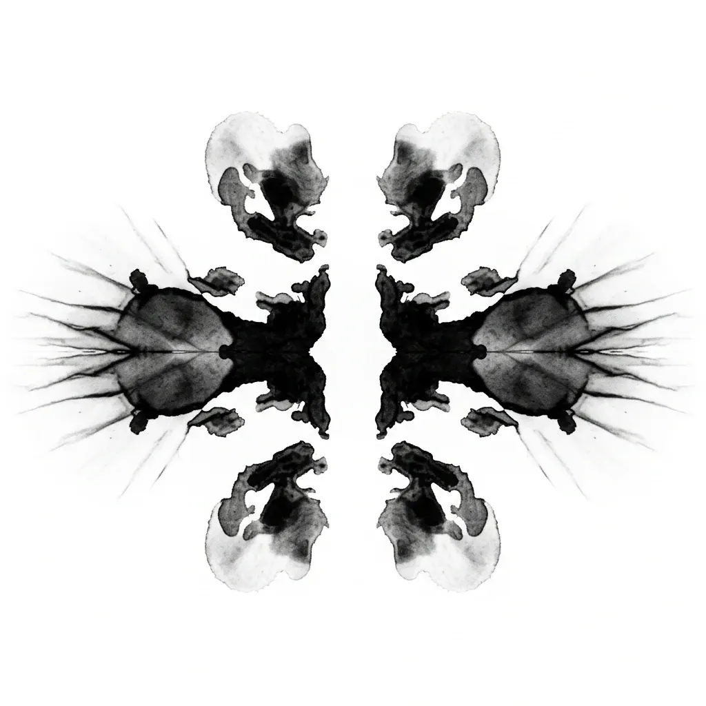 로르샤흐 잉크블롯 대칭 (Rorschach Inkblot Symmetry) 대표 이미지