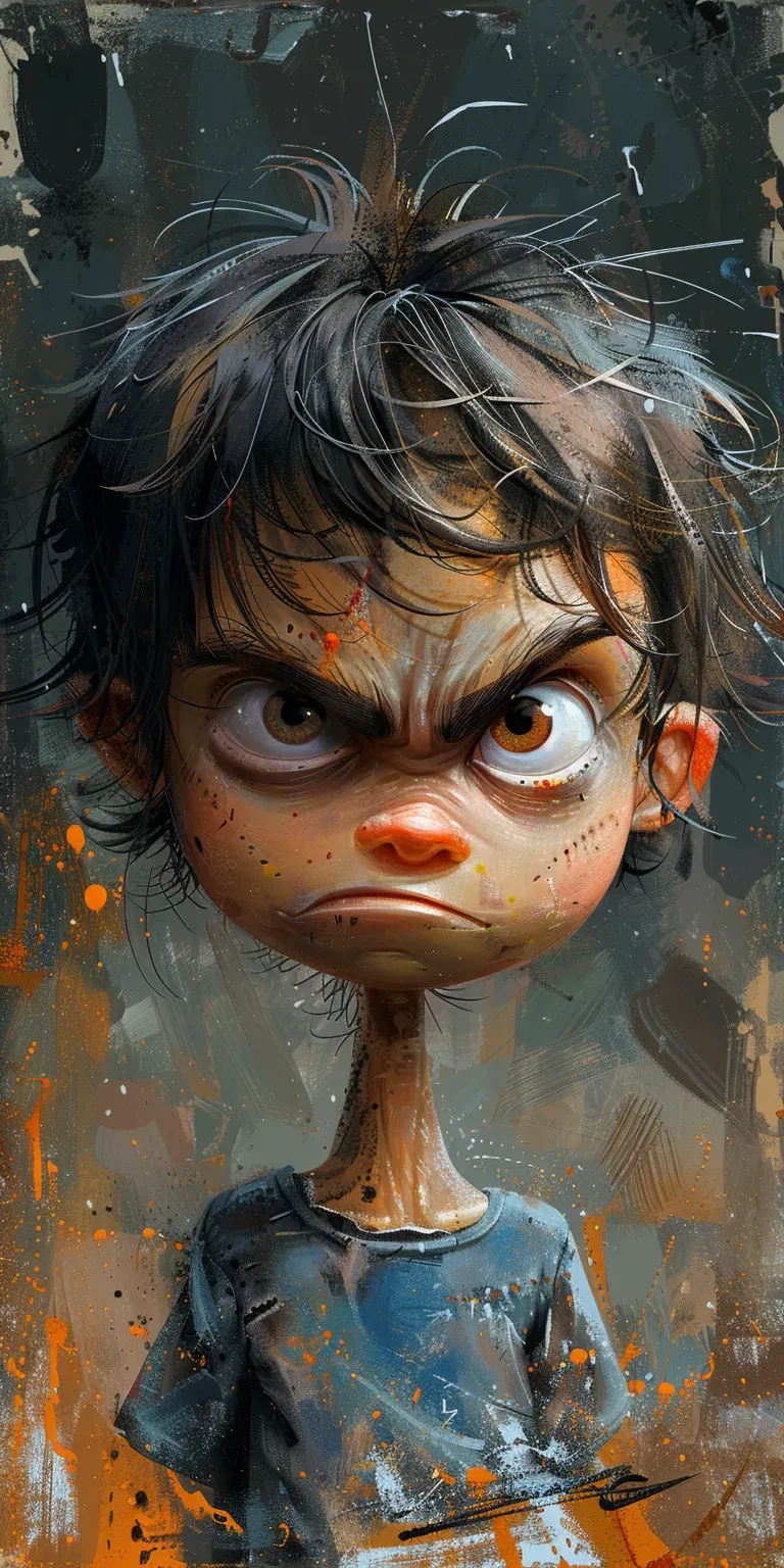 캐리커처 아동 캐릭터 (Caricature Children's Book Character) 대표 이미지