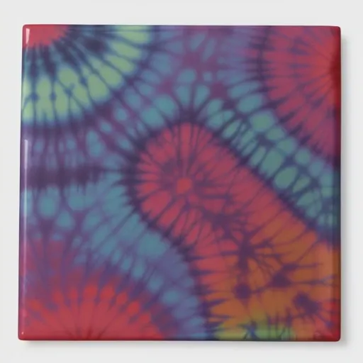 타이다이 스파이럴 패턴 (Tie-Dye Spiral Pattern) 대표 이미지
