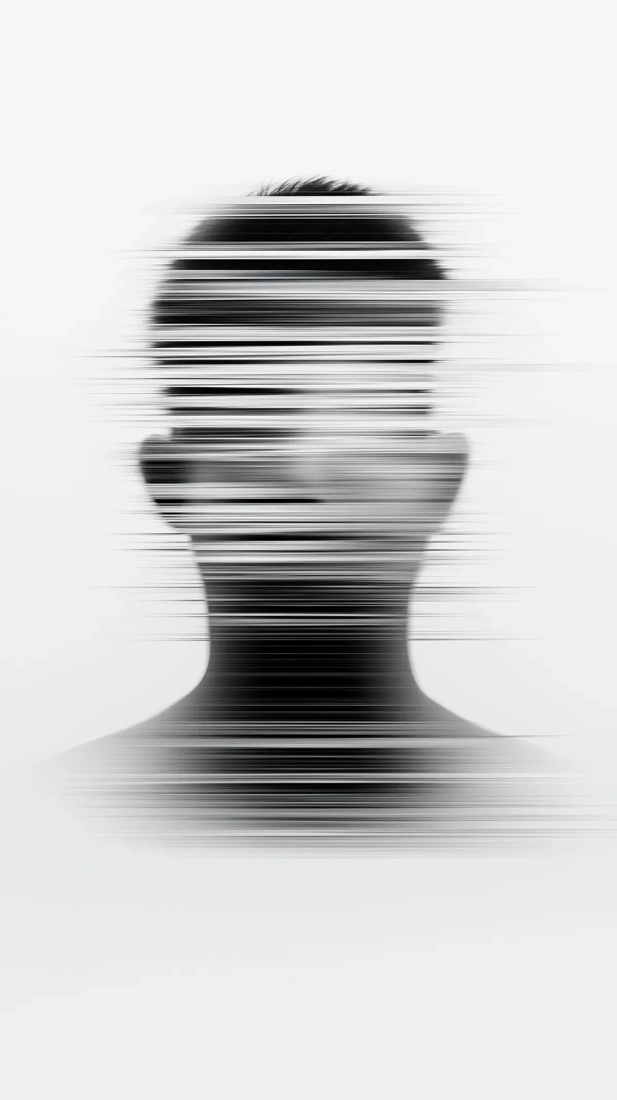 글리치 선형 왜곡 포트레이트 (Glitch Linear Distortion Portrait) 대표 이미지
