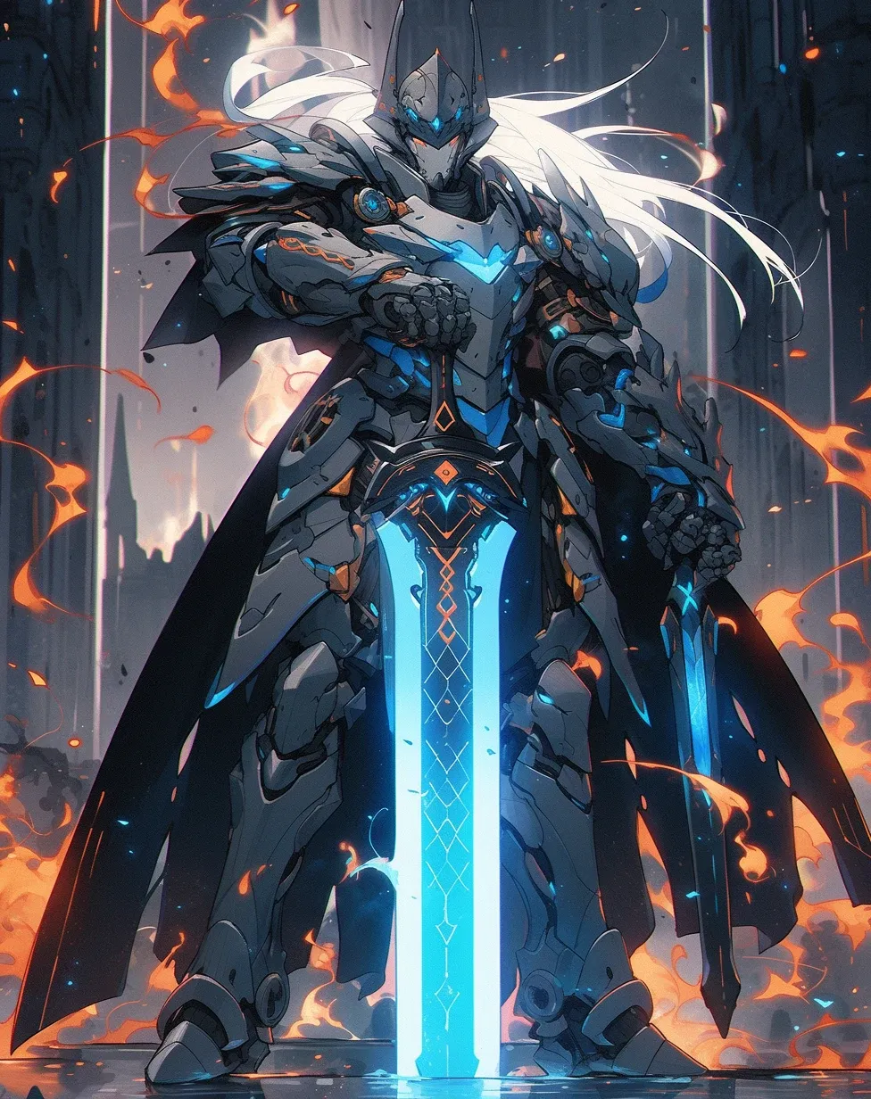 니지 화염 전사 (Niji Flame Warrior) 대표 이미지