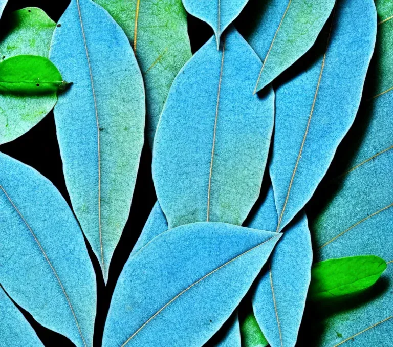 안소타입 잎 프린트 (Anthotype Leaf Print) 대표 이미지