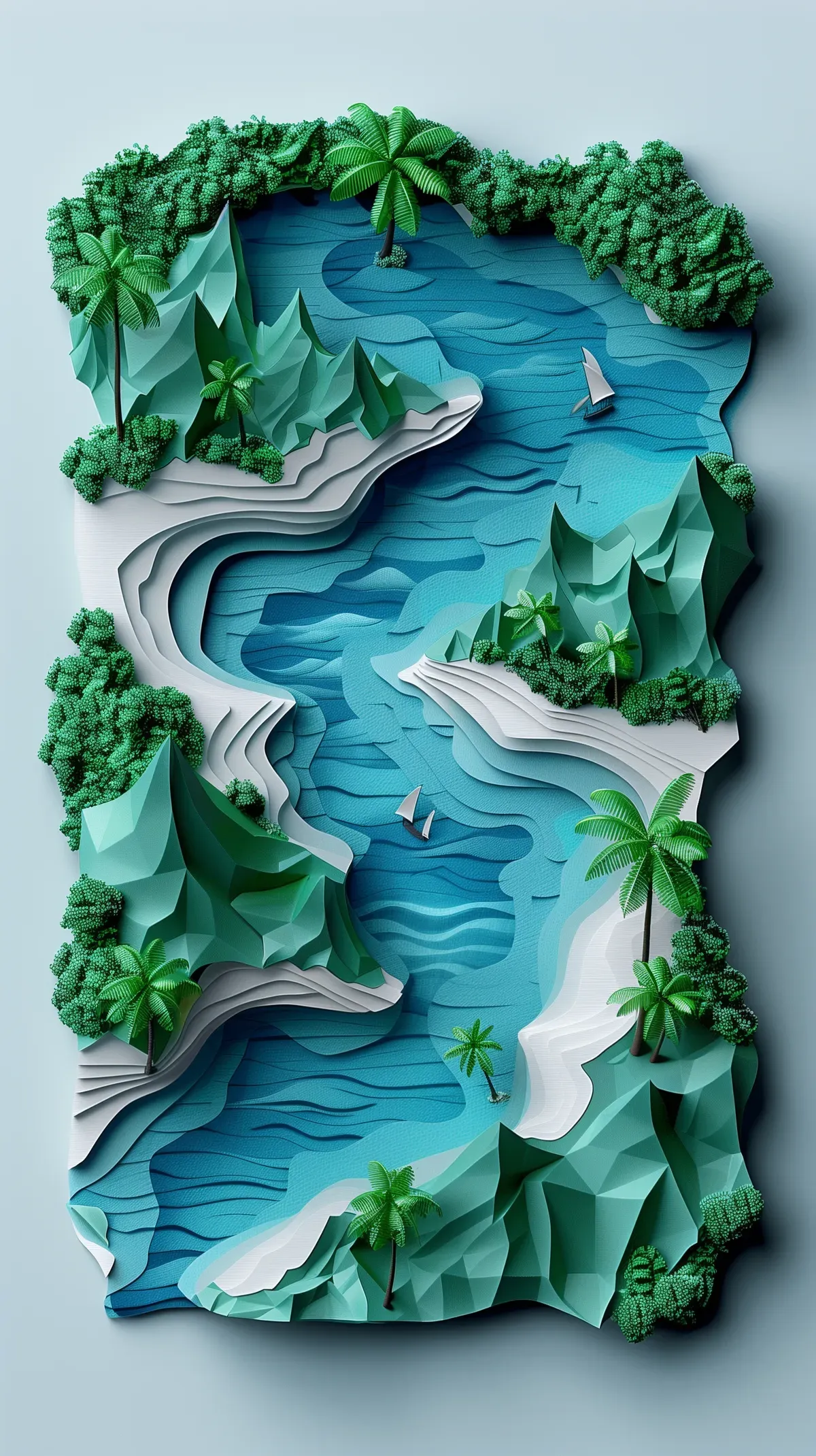 페이퍼크래프트 릴리프 디오라마 (Papercraft Relief Diorama) 대표 이미지