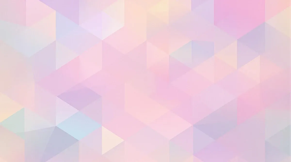 파스텔 로우폴리 그라디언트 패턴 (Pastel Low-Poly Gradient Pattern) 대표 이미지