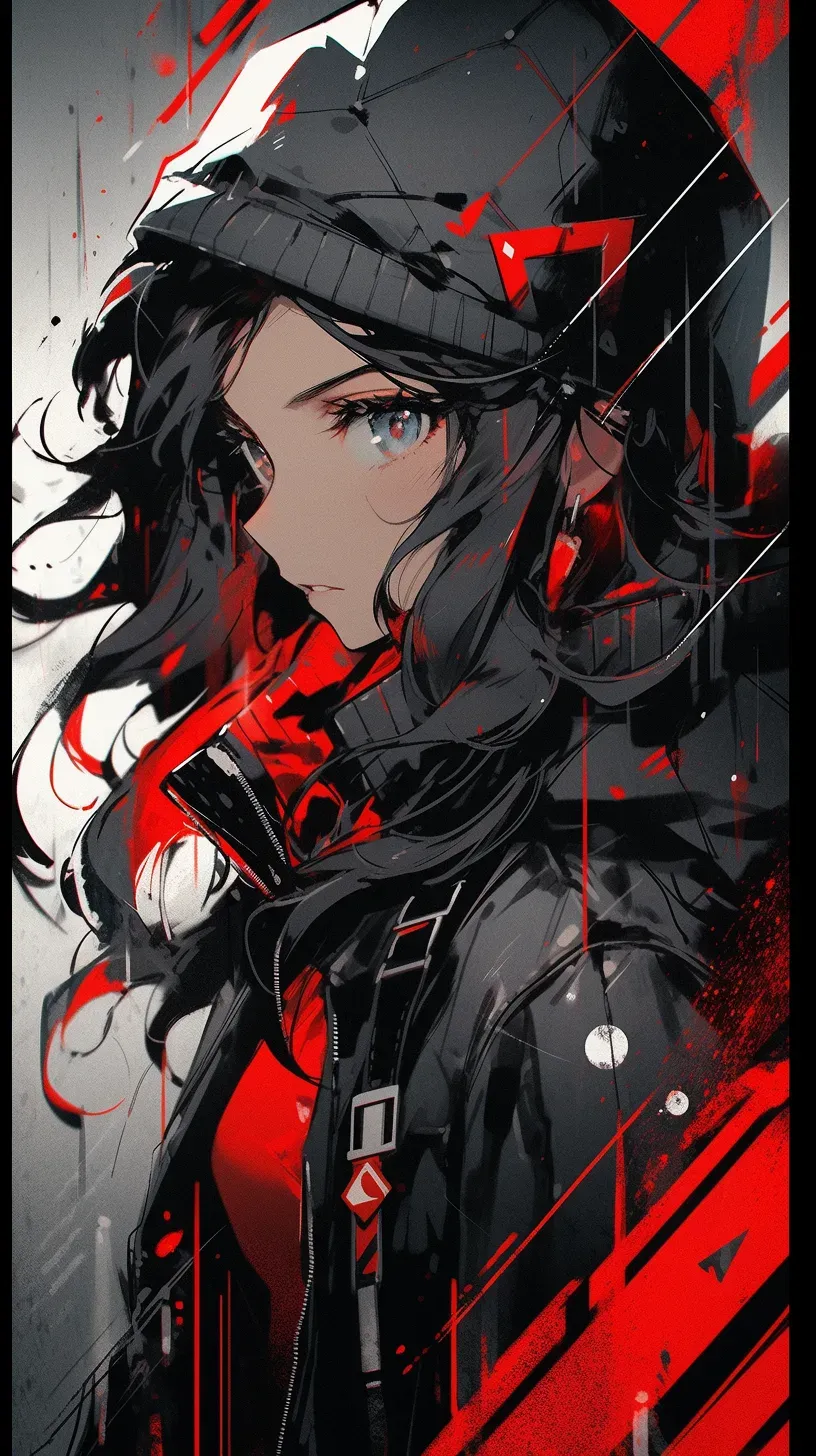 니지 스크린톤 스플래터 초상 (Niji Screentone Splatter Portrait) 대표 이미지