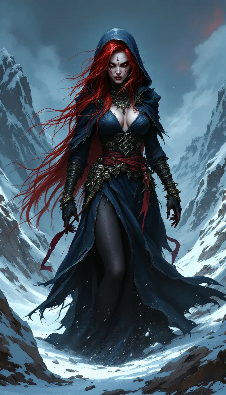 사악한 마녀 초상 (Evil Witch Portrait) 대표 이미지