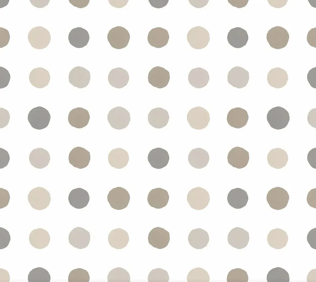 손그림 폴카도트 패턴 (Hand-Drawn Polka Dot Pattern) 대표 이미지