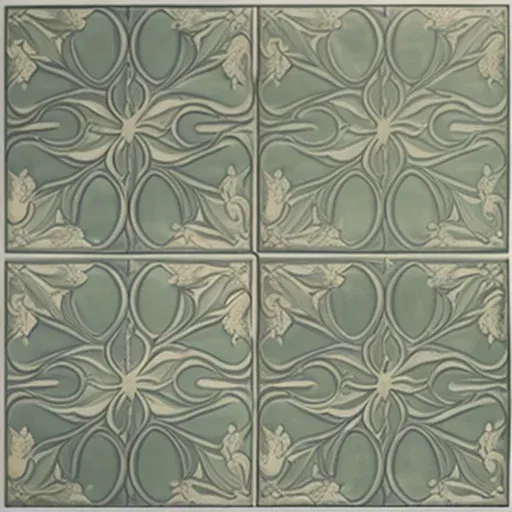 빅토리안 윌리엄 모리스 월페이퍼 패턴 (Victorian William Morris Wallpaper Pattern) 대표 이미지