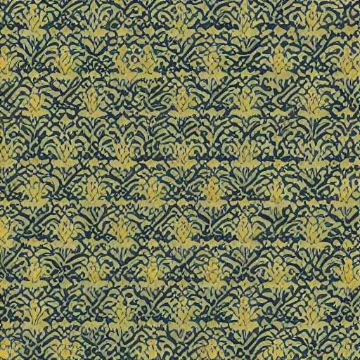 벨벳 옥토퍼스 다마스크 패턴 (Velvet Octopus Damask Pattern) 대표 이미지