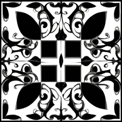 페이즐리 캐슈 메달리온 패턴 (Paisley Cashew Medallion Pattern) 대표 이미지