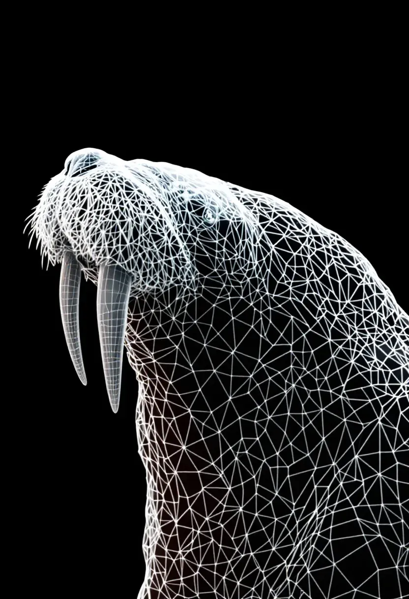 3D 와이어프레임 메시 렌더 (3D Wireframe Mesh Render) 대표 이미지