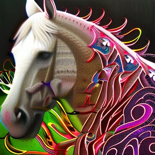 리퀴드 잉크 화이트호스 (Liquid Ink White Horse) 대표 이미지