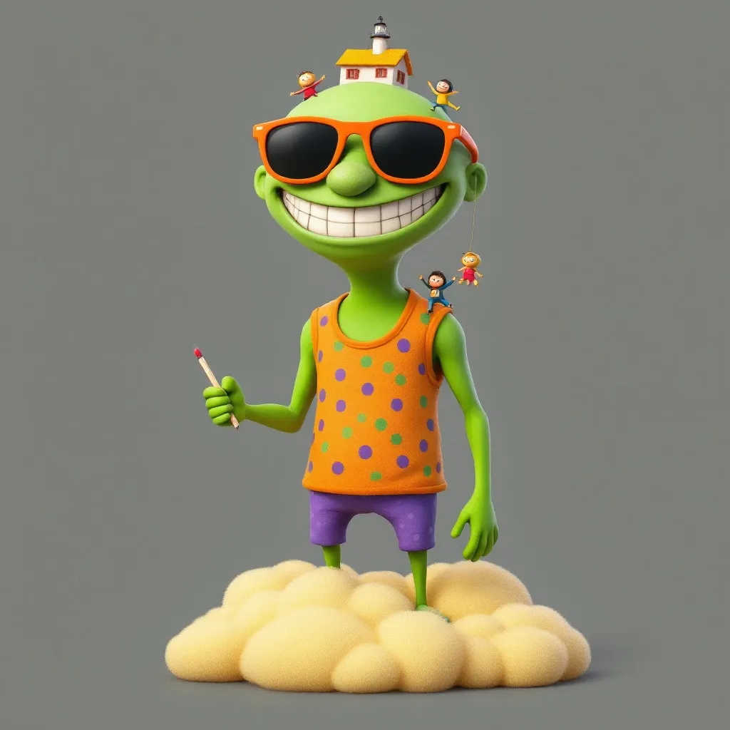 3D 툰 마스코트 (3D Toon Mascot) 대표 이미지