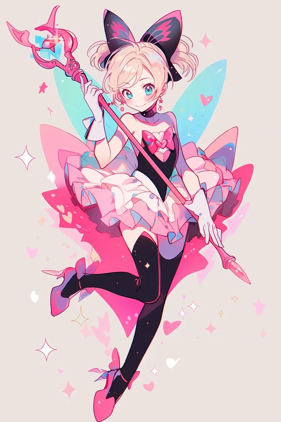 마법소녀 만화 초상 (Magical Girl Manga Portrait) 대표 이미지