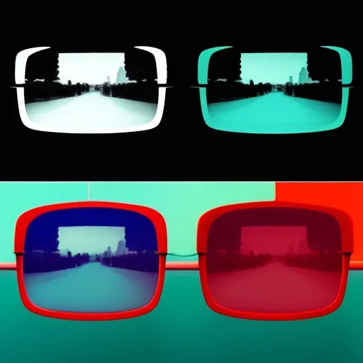 아나글리프 3D 필터 안경 (Anaglyph 3D Glasses Filter) 대표 이미지