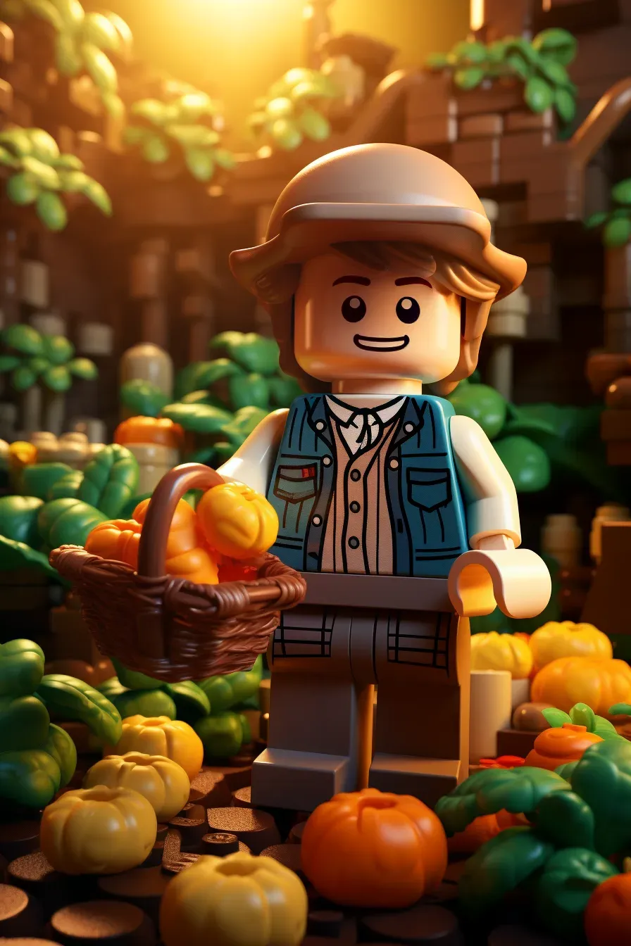 레고 미니피규어 3D 렌더 (LEGO Minifigure 3D Render) 대표 이미지