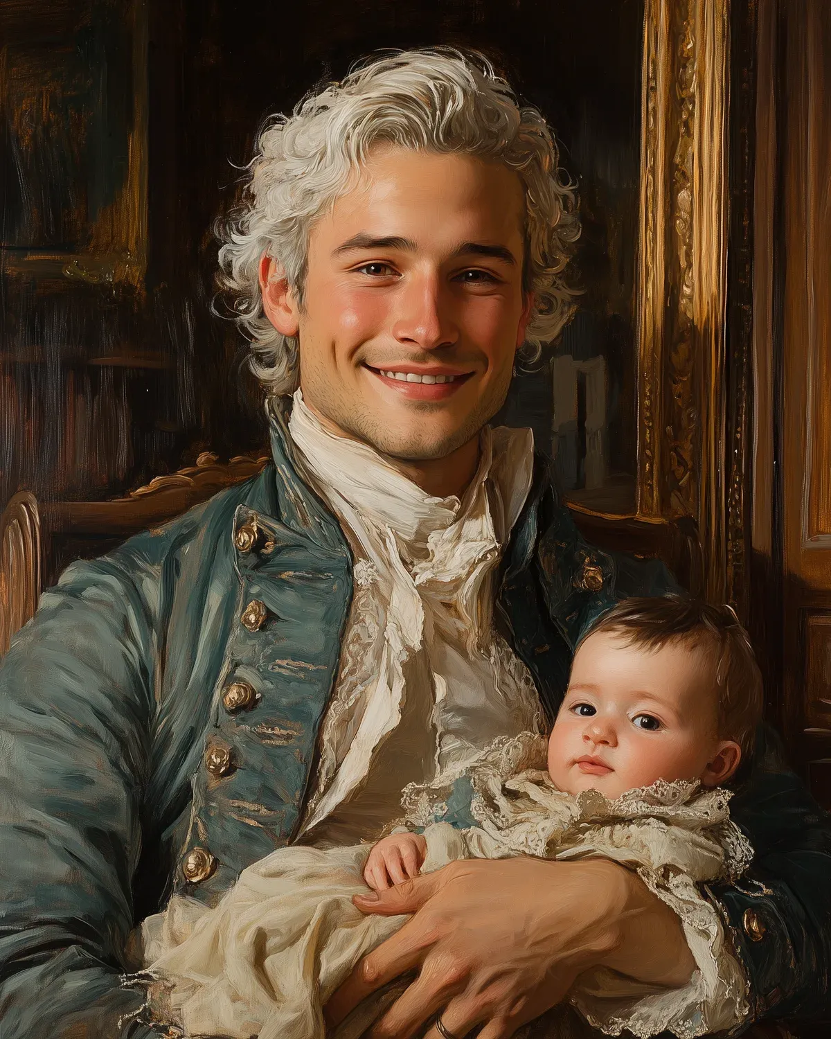 바로크 유화 초상 (Baroque Oil Portrait) 대표 이미지