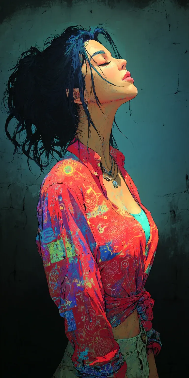 워터컬러 스타일 레퍼런스 포트레이트 (Watercolor --sref Portrait) 대표 이미지
