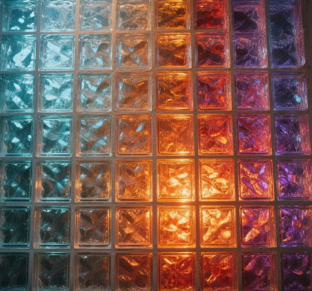 백라이트 글라스 블록 월 (Backlit Glass Block Wall) 대표 이미지